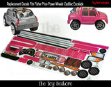 Toy Restore Replacement Stickers fits Power Wheels Cadillac Escalade W6203 2011