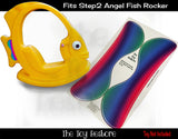 Toy Restore Replacement Stickers fits Step2 Angel Fish Rocker Kids Older Model