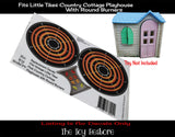 Toy Restore Replacement Stickers fits Little Tikes Country Cottage Playhouse Round Burners