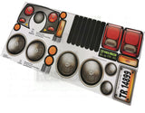 The Toy Restore Replacement Stickers fits Power Wheels 2014 Jeep BCK85-0310