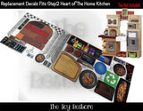 Toy Restore Replacement Stickers Fits Step2 Heart of The Home Play Kitchen