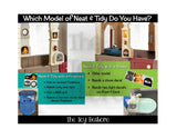 Toy Restore Stickers Fits Step2 Playhouse Neat & Tidy (has a Stove) House