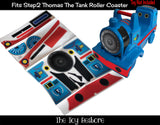 Toy Restore Replacement Stickers Fits Step2 Thomas The Train Coaster Ride-on
