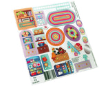 Toy Restore Replacement Stickers Fits Little People Home Sweet Home PlaySet 2511
