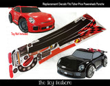 Toy Restore Replacement Stickers fits Power Wheels 2015 Porsche Red