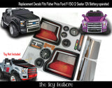 Toy Restore Replacement Stickers fits Power Wheels Ford F-150 Older Model 12Volt