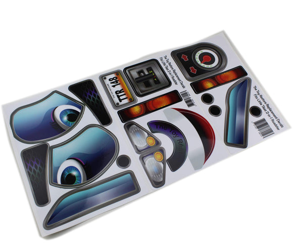 The Toy Restore Replacement Sticker Fits Little Tikes Deluxe 2 in 1 Cozy Roadster Princess