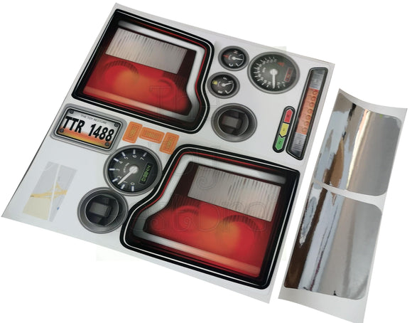 Toy Restore Replacement Stickers fits Power Wheels Ford F-150 Older Model 12Volt