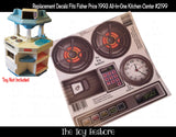 Toy Restore Replacement Stickers Fits Fun with Food All in One Kitchen Center #2199 1993