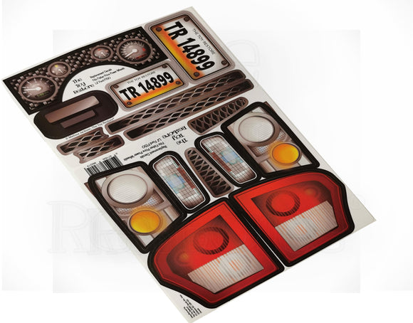 The Toy Restore Replacement Stickers fits Power Wheels Lil Ford F-150 Older Model 12Volt