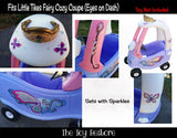 The Toy Restore Replacement Stickers fits Little Tikes Fairy Coupe Decals 30th Anniversary Cozy Coupe Car Ride-on