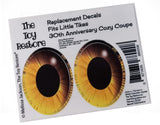Toy Restore Replacement Stickers Fits Little Tikes 30th Anniversary Cozy Coupe Car Toy Eye Color