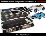 The Toy Restore Replacement Stickers Fits Rollplay BMW I8 Car 6-Volt Battery-Powered Ride-On Set