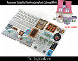 Toy Restore Replacement Stickers Fits Loving Family Dollhouse BFR48