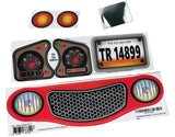 New Replacement Decals Fits Little Tikes Cozy Coupe II Ride on Red