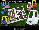 Toy Restore 4x4 Mud Splatter DIY Decals Custom Camo Stickers Ride-on Car Truck