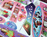 Toy Restore Replacement Stickers fits Little People Klip Klop Castle Stable