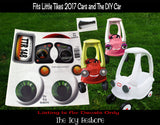 Toy Restore Stickers Fits Little 2017 Cozy Coupe Car Ride-on Green Eyes