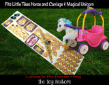 Toy Restore Replacement Decals Fits Little Tikes Princess Carriage Magical Unicorn Horse Ride-on
