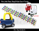 The Toy Restore Custom Christmas Lights DIY Decals Replacement Stickers fits Step 2 Little Tikes Car Truck Vehicle