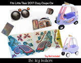The Toy Restore Fairy Coupe Decals Replacement Stickers fits Little Tikes 2017 Cozy Coupe