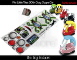Toy Restore Replacement Stickers Fits Little Tikes 30th Cozy Coupe Car Golf Cart