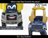 Toy Restore Replacement Stickers fits Little Tikes Cozy Truck With Eyes Brown