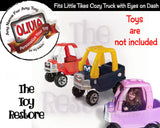 Custom Order for one customer Decals Replacement Stickers fits Step 2  Little Tikes Custom Cozy Coupe Car Truck ride on