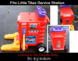 Gas Station Pit-Stop Replacement Stickers fits Vintage Little Tikes Fuel Station