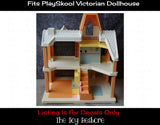 Replacement Decals Fits Vintage Playskool Victorian Dollhouse