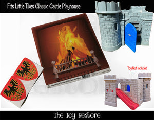 The Toy Restore Replacement Stickers Fits Little Tikes Classic Castle Playhouse Decals