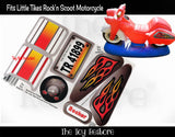 The Toy Restore Replacement Stickers Fits Little Tikes Rock and Scoot Motorcycle Ride-on