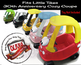 Personalized Replacement Decals Stickers fits Little Tikes 30th Anniversary Cozy Coupe Car Custom Set