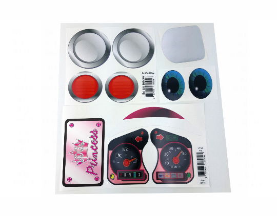 Little tikes princess cozy coupe stickers shop