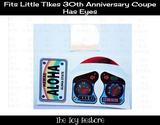 New Replacement Decals Stickers for 30th Anniversary Little Tikes Tykes Cozy Coupe Has Eyes Car: Hawaii