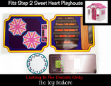 Replacement Stickers Decals fits Step 2 Step2 Playhouse Sweet Heart Play House