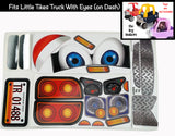 The Toy Restore Replacement Stickers fits Little Tikes Custom Cozy Coupe Older Truck With Eyes Boy
